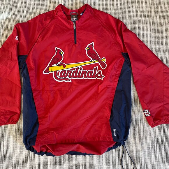 St Louis Cardinals Team Issued MLB Jacket, Sweatshirt, and Hoodie - Picture 3 of 6